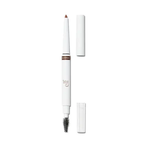 e.l.f. Instant Lift Waterproof Brow Pencil - Dual-Ended Spoolie, Fine Tip, Smudge-Resistant Long-Lasting, Grooms & Shapes, 6 Shades