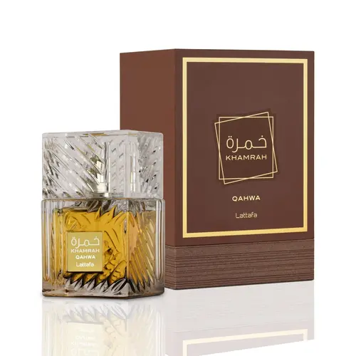 Lattafa Perfumes Khamrah Qahwa (Unisex) EDP - 100Ml (3.4Oz) By Lattafa - Long Lasting Unisex Fragrance with  Vanilla and Coffee notes Arabian Perfume i got you  vanilla