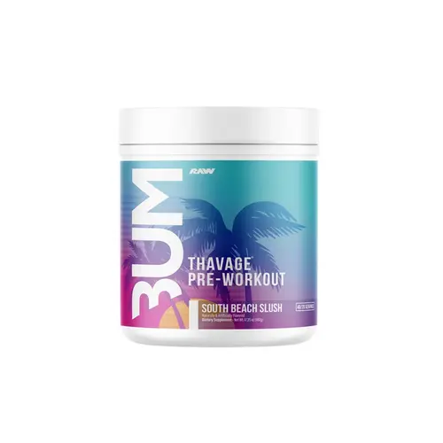 RAW NUTRITION CBUM Thavage Pre-Workout Powder - Caffeine-Containing Energy Surge Mix, 40 Servings, Prop 65 Safe, Flavor Variety, Instant Fitness Drink, Workout Supplements, Training Supplement