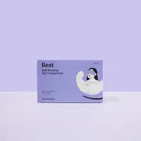 CorneaCare Rest Self-Heating Warm Compresses (HSA/FSA Eligible) - Travel-Size Lightweight Sleep Masks for Dry Eye Relief, Styes, Relaxing Hydration, Gentle Comfort, On-the-Go Use
