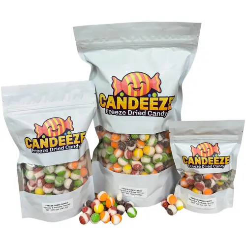 Freeze Dried SOUR Rainbow Crunch Candy (Sour Edition)