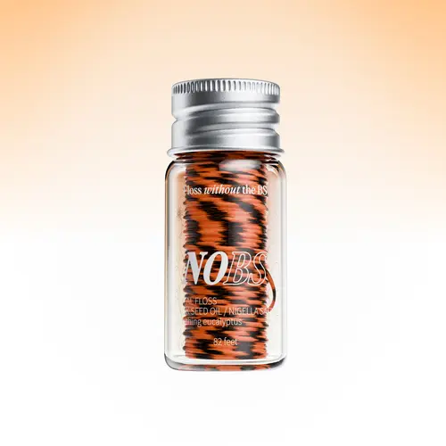 NOBS Expanding Dental Floss with Black Seed Oil & Eucalyptus for Ultimate Oral Hygiene