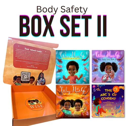 Body Safety Wise Bundle Set II: 4 Children's Book Set on Safe Touch & Consent