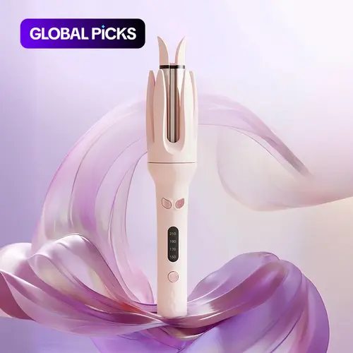 Automatic Hair Curling Iron, 28mm Hair Curler, Negative Ion Automatic Hair Hair Curl Wand, 4 Modes Temperatures Rotating Curling Iron for Women, Hair Styling Tools for Home