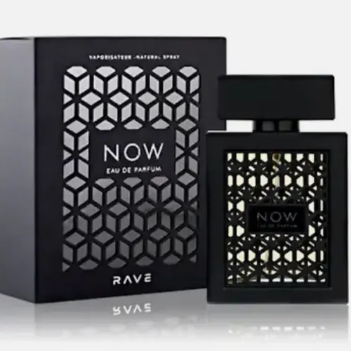 Lattafa RAVE NOW BLACK EDP Unisex Perfume, 3.4oz (100ml)