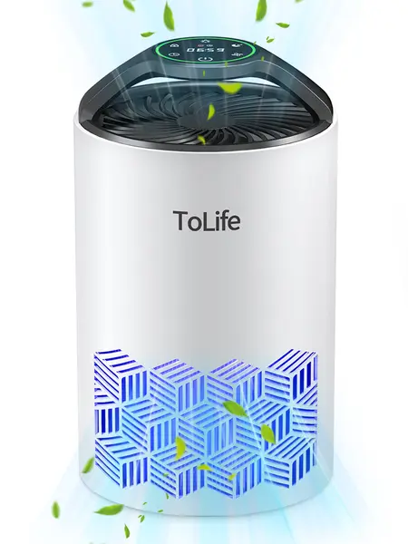 Tolife TZ-K1 Air Purifier Kills most Viruses Allergens/Dust/Germs GONE! Silent Baby-Safe Design  Pet-Friendly  | Limited Stock!  Shop Now!
