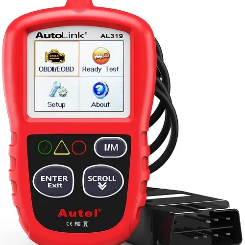 Autel AL319 OBD2 Scanner Code Reader, Enhanced Check and Reset Engine Fault Code, Live Data, Freeze Frame, CAN Car Diagnostic Scan Tools for All OBDII Vehicles After 1996, 2024 Upgraded,toolupgrade