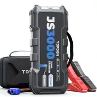 #Toolupgrade | TOPDON JS3000 12V 3000A Battery Booster Automotive Jump Starter Pack for Up to 9L Gas/7L Diesel Engines Car Tool Kit Automotive Tool Kit with 24000mAh Battery Capacity Vehicle