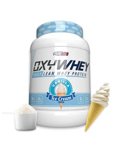 OxyWhey Lean Protein Powder | 25 Serve Whey Isolate Blend | Added Digestive Enzymes | Lean Muscle Support | Smooth Daily Protein Shake, Protein Powders, Powder Protein Supplements
