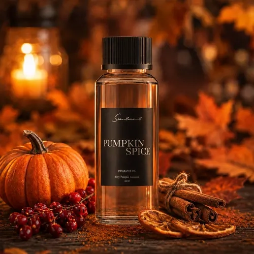 Scentiment Pumpkin Spice Fragrance Oil - Autumn Aroma with Coffee & Cinnamon Sugar Notes for Home Fragrance