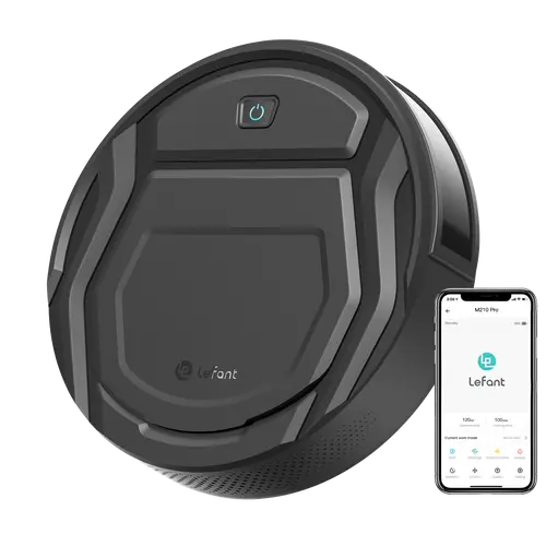 Lefant M210 Pro Robot Vacuum Cleaner - 2200Pa Suction, 120 Mins Runtime, 2.4GHz Wi-Fi/App + Voice/Remote Control, Full-Body Detect, Auto Recharge, Ideal for Hard Floors & Low-Pile Carpet, Pet Hair, Home Decor, Household Items, Household Appliances,sohochi