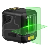 Fanttik D2 Pocket Green Laser Level Work Tool, 100 ft Self-Leveling Cross Line Laser, Type-C Rechargeable, 360-Degree Rotatable, Pulse Mode, Rubber Magnetic Bracket, Carrying Pouch, IP54 Rated, 24-Hour Batteries, for Home Renovation, Father's Day Gift,too