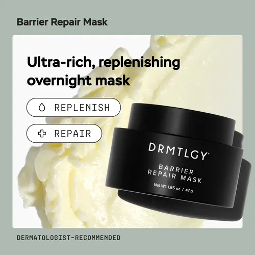 DRMTLGY Barrier Repair Mask 1.65oz withCeramides, Oat Extract, and Chamomile