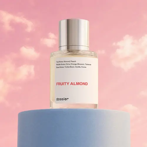 Fruity Almond, Dossier, Women Perfume, Eau de Parfum, 50ml, Almond, Peach, Orange Blossom, Vanilla, Cocoa, Tonka Bean