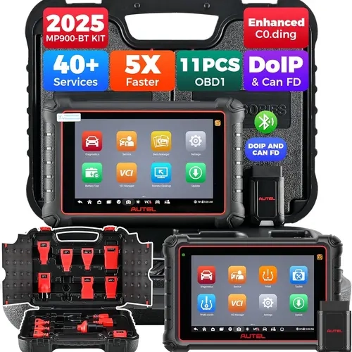 Autel MaxiPRO MP900-BT KIT Car Diagnostic Bidirectional Diagnostic Scan Tool, ECU Coding, 40+ Service CANFD & DOIP