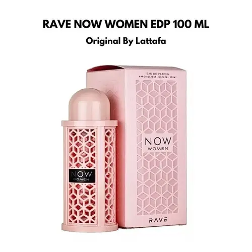 Lattafa | Rave | Now Women | Womens Fragrance | 100 ML - 3.5 0Z |  Red Fruits - Orange and Marshmallow