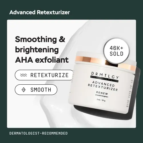 DRMTLGY Advanced Retexturizer 2oz with 15% Glycolic Acid