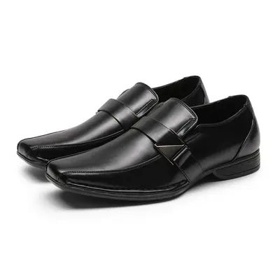 BRUNO MARC Men's Giorgio Leather-Lined Comfortable Flexible Sole Modern Style Flat Opening Lightweight Slip-On Dress Loafers - Men's Footwear, Flat Shoe, Comfortable Loafers, Flexible Sole Loafers,shoes for back to school,back to school shoes,sohochic
