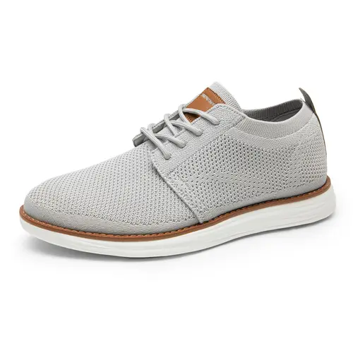 BRUNO MARC Men's Knit Oxford Sneakers - Men's Shoes with Knit Upper Lets Feet Breathe Easy, Memory Foam Cushioning, Lightweight EVA Sole, Lace-Up, Winged Stitch, Fabric Build, Business Casual Lifestyle Shoe Trainer, Daily Wear,sohochic