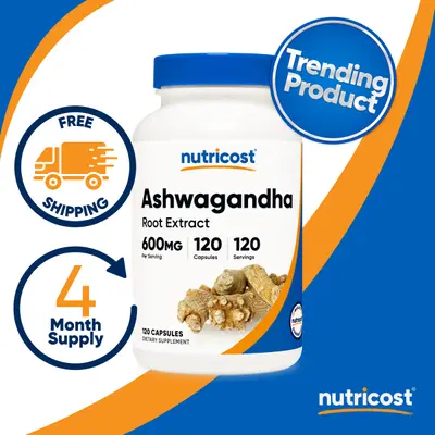Nutricost Ashwagandha Root Extract Capsules