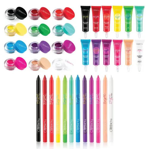 Beauty Creations Dare To Be Bright Eyeshadow Makeup Kit Bundle - Cosmetic Base, Gel Formula for Eyes (Beauty & Personal Care)