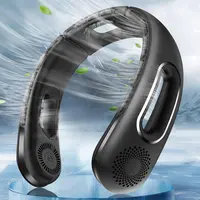 Neck Fan, Hands Free Bladeless Neck Fans Portable Rechargeable, 360° Cooling Neck Fan, 4 Speeds, Quiet, 5200 mAh Battery Operated USB Wearable Personal Fan Gifts for Women, Travel, Outdoor,back to school,back to school haul