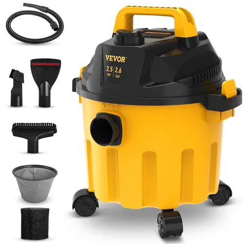 【toolupgrade】VEVOR Wet Dry Vac Max 8 Gallon6 Peak HP3 in 1 Shop Vacuum with Blowing FunctionPortable with Attachments to Clean FloorUpholsteryGapCarETL Listed, High Power Vacuum, Powerful Suction Vacuum