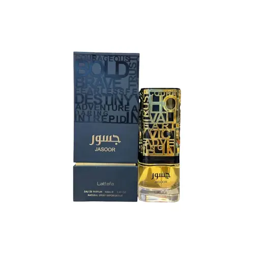 Lattafa | Jasoor | Men's Fragrance | 100 ML | Eau De Parfum | Bergamot - Cardamom & Apple