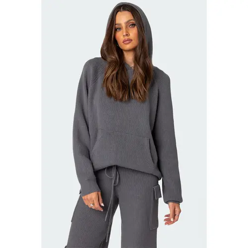 Wynter Oversized Knit Hoodie