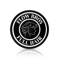 Flow Bros Men's Hair Clay - Strong Hold, Nourishing Formula, Low Shine - Adds Volume and Texture - 2oz