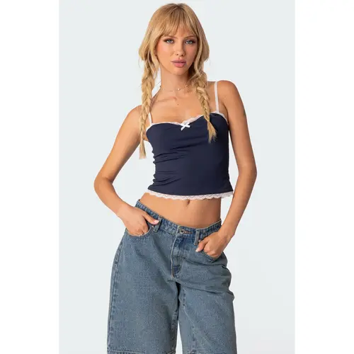Alara Lace Trim Tank Top