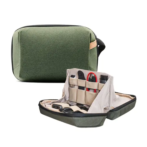PGYTECH Mini Tech Organizer Pouch - Waterproof, Durable, Lightweight Portable Storage Bag for Camera Flash, Cables, Phone Batteries, SD Cards, Camera Accessories, Space Saving Bag (TikTok Shop Back to School)