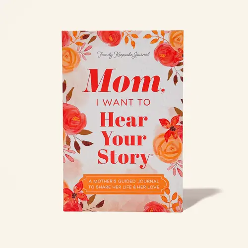 Mom, I Want to Hear Your Story - The Gift That is a Keepsake Journal of Her Life - Mother's Day Gift Birthday Gift Elegantly  Designed, Memory Journal, Stationery Gift