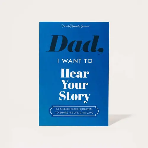 The Notebook - Dad-I Want to Hear Your Story Soft Cover English Journal, Beautifully Designed Father's Day Paperback with Guided Prompts & Abundant Room for Dad's Memories, Family Bonding Tool (4.7/5 Stars)