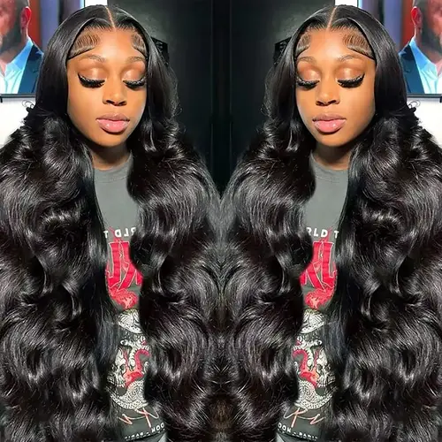 Tahikie Body Wave 13x6 Natural Color/Burgundy / Chocolate HD Lace Frontal Wigs Human Hair Wig Pre Plucked With Baby Hair For Women Wig #SummerVibes