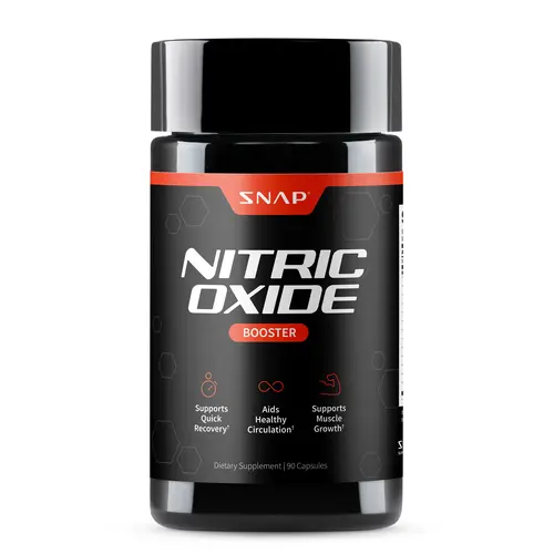 Snap Supplements - Nitric Oxide Booster - Support Healthy Blood Circulation - Nitric Oxide Supplement for Men and Women - 3rd party tested - 90 Count