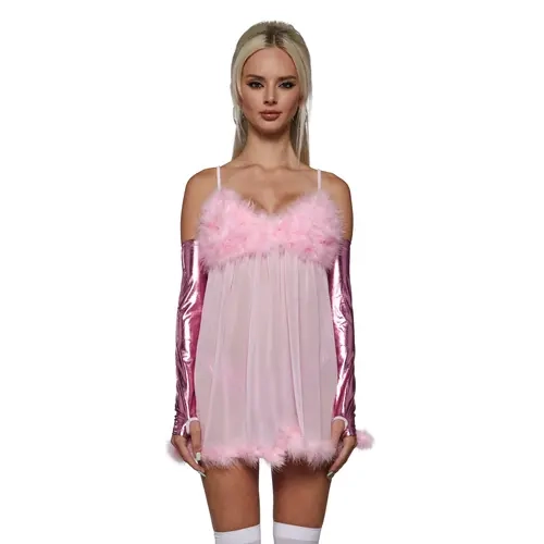 Fembot Babe Costume - Pink