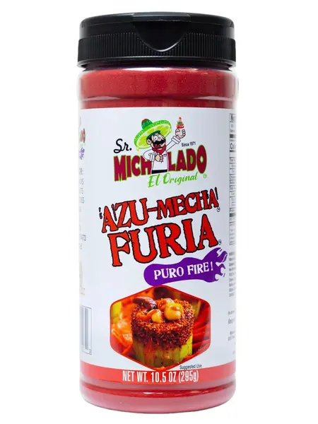Azu-Mecha FURIA Snack Seasoning - Sr. Michelado - Bottle Snack Flavor powder