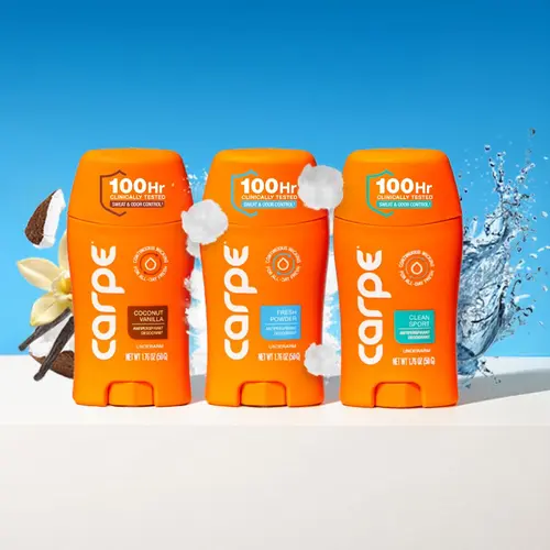 Underarm Antiperspirant & Deodorant - Starter Pack