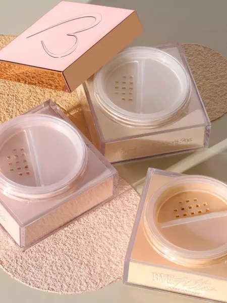 Beauty Creations Bye Filter Loose Cosmetic Setting Powder, Flawless Matte Translucent Finishing Powder