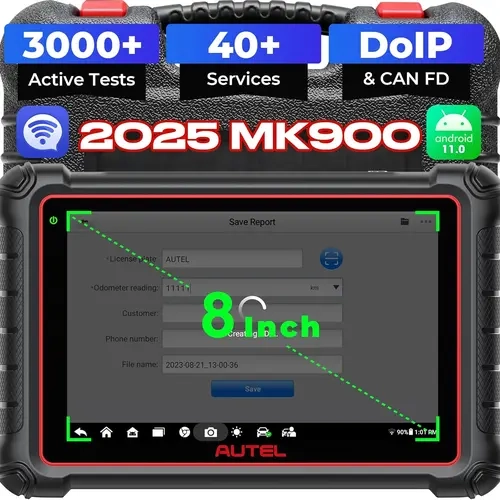 Autel Scanner MaxiCOM MK900 Car Diagnostic Scan Tool All System Diagnose, 40+ Service, 3000+ Active Tests, FCA Autoauth & SGW, No-IP Limited,father'sdaygifts,car accessories,toolupgrade