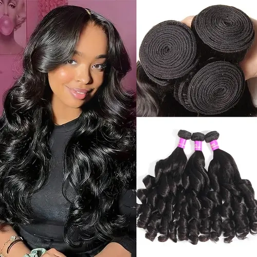 100% Brazilian Virgin Human Hair Bundles with 5x5 HD Lace Closure, Wavy Human Hair (Loose Body, Body Wave, Deep Wave) & Straight Weave Extensions, Sew-in/Glue-in for Back to School #SohoChic #TikTokShop