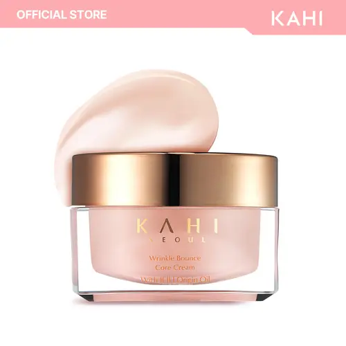 KAHI Core Collagen Cream Jar, Korean Beauty Hydrating Face Moisturizer - Enhances Skin Density, Improves Deep Moisturization, Daily Use for All Skin Types (1.69 fl oz), Moisturizer For Face