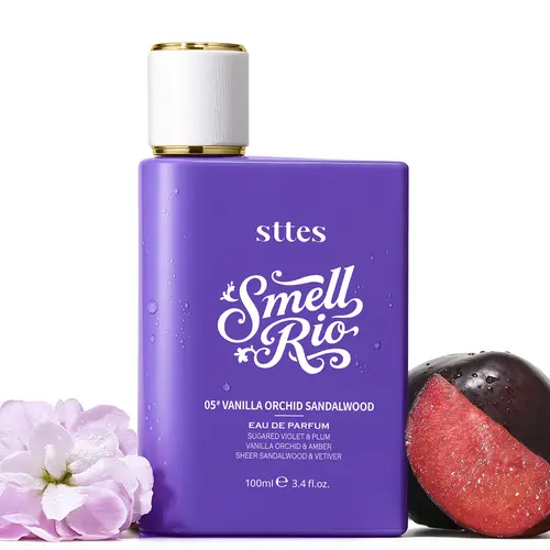 New!Sttes Perfume 05#（VANILLA ORCHID SANDALWOOD） - Eau De Perfume 100ml (3.4fl Oz)  Woody food tune (Vanilla+Orchid+Sandalwood), Aromatic Scent, Captivating Scents,back to school,sohochic