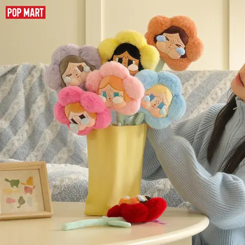 POP MART CRYBABY Sad Club Series Plush Flower Blind Box, Collectible Toys, Mother’s Day Gift, Surprise Gift