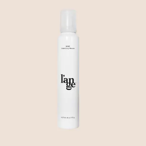 L'ANGE HAIR Whip Volumizing Haircare Mousse - Argan-Infused, Vitamin-Rich Hydrating Thickening Foam, Professional Texturizing Moisturizer Formula for All Hair Types, Adds Volume and Shine, Vitamins