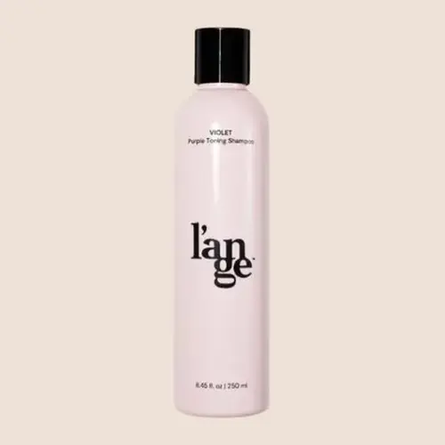 L'ANGE HAIR Violet Toning Purple Shampoo - Neutralizes Brass & Yellow Tones in Blonde, Platinum & Silver Hair, 8.45 fl oz
