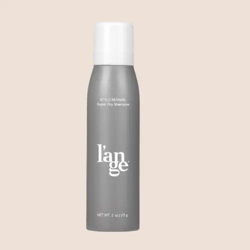 L'ANGE HAIR Style Revival Aerosol Dry Shampoo - Salon-Grade Adult Haircare Spray for Oily Hair, Superabsorbent Rice Starch Formula, Paraben-Free, Light Fragrance, Lightweight, Volumizing, Texture-Boosting (Includes How to Apply Guide)