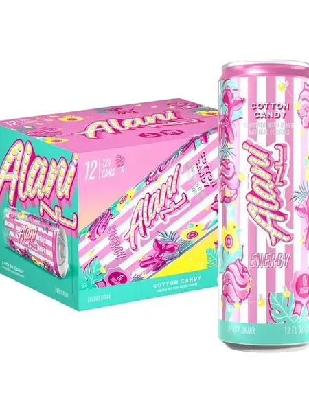 Alani Nu Energy Drink Beverage - Sugar-Free, Low-Calorie (10 Calories), 200mg Caffeine, Antioxidants, Biotin B Vitamins, 12 Fl Oz Cans (12pk), Natural Flavors, Sports Energy Drinks