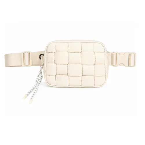 Quilted Iris Crossbody Bag (1140-24) Elegant Solid Colors Crossbody Bag - By Iris & Rainbow